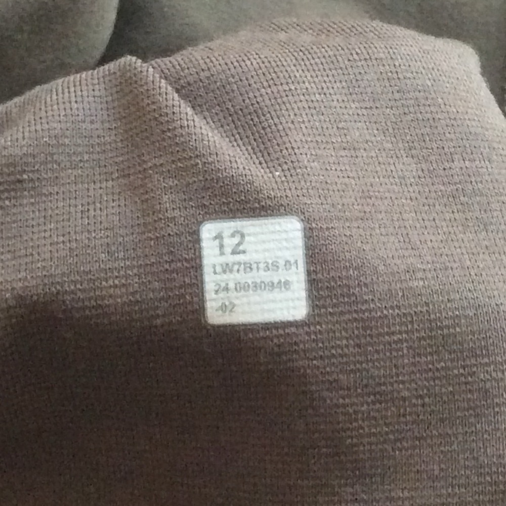 Lululemon Align High-Rise Short 6" in Nomad ~ Size 12 - Picture 6 of 8